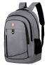Men Letter Patch Backpack