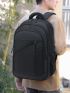 Men Minimalist Laptop Backpack Camping Bag