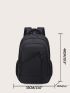 Men Minimalist Laptop Backpack Camping Bag