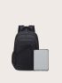 Men Minimalist Laptop Backpack Camping Bag