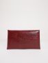 Metal Decor Flap Square Bag