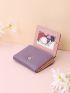 Letter Graphic Small Wallet