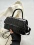 Minimalist Flap Square Bag