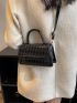 Minimalist Flap Square Bag