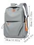 Men Drawstring Design Laptop Backpack