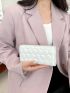 Heart Embossed Long Wallet
