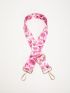 Floral Pattern Bag Strap