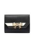 Bow Decor Fold Over Small Wallet