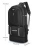 Men Letter Patch Decor Travel Backpack