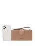 Letter Graphic Long Wallet With Wristlet