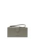 Letter Graphic Long Wallet With Wristlet