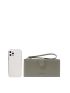 Letter Graphic Long Wallet With Wristlet