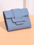 Minimalist Snap Button Small Wallet