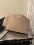 Chevron Quilted Detail Square Bag