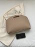 Chevron Quilted Square Bag