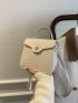 Mini Twist Lock Flap Square Bag