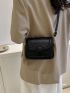 Mini Minimalist Flap Square Bag