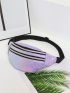 Holographic Zip Front Fanny Pack