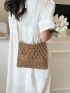 Minimalist Straw Bag