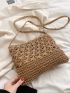 Minimalist Straw Bag