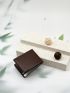 Letter Graphic Small Wallet Bifold Vintage