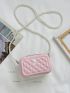Mini Embossed Crossbody Bag