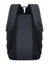 Men Metal Decor Laptop Backpack