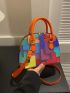 Mini Colorblock Dome Bag