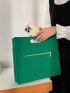 Minimalist Felt Clutch Bag