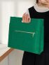 Minimalist Felt Clutch Bag