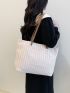 Minimalist Straw Bag