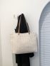 Minimalist Straw Bag