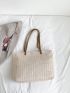 Minimalist Straw Bag