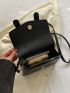 Mini Minimalist Flap Square Bag