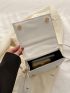 Minimalist Textured Square Bag