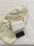 Minimalist Textured Square Bag