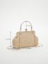 Minimalist Straw Bag