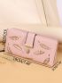 Leaf Graphic Long Wallet