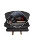 Men Letter Patch Decor Flap Backpack Camping Bag