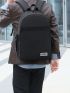 Men Letter Patch Decor Casual Daypack