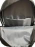 Men Letter Patch Decor Casual Daypack