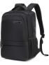 Men Letter Graphic Laptop Backpack