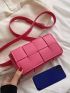 Minimalist Braided Detail Square Bag