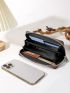 Litchi Embossed Long Wallet