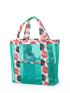 Daisy Print Mesh Beach Bag
