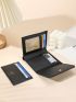 Letter Graphic Small Wallet