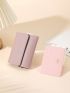 Stitch Detail Small Wallet With Classic Card Holder PU