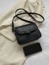 Mini Minimalist Flap Square Bag