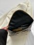 Zebra Striped Pattern Envelope Bag