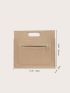 Crocodile Embossed Square Bag
